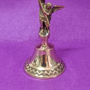 Campana latón arcangel san Miguel