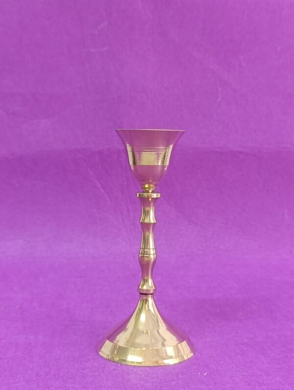 Candelabro laton 13cm