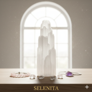 torre de selenita marroquí: el faro de luz y purificación