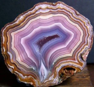 Agata natural piedra de estabilidad y proteccion emocional Polvo de Mariposa Magic