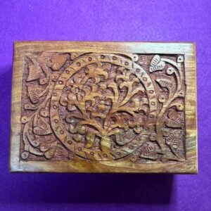 Caja de Madera Tallada