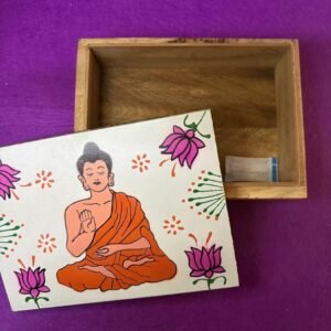 Caja Rectangular Diseño de Buda