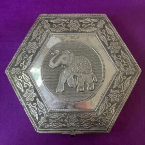 Caja Plateado de Elefante