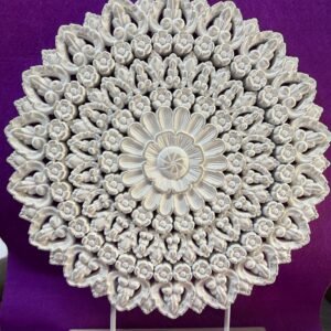 Mandala Blanco con soporte