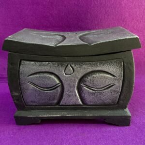 Caja Buda Plateada