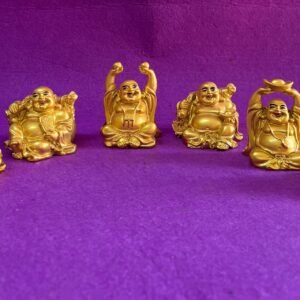 Set de 6 mini budas Dorados