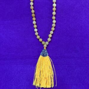 Japamala de Jade teñido