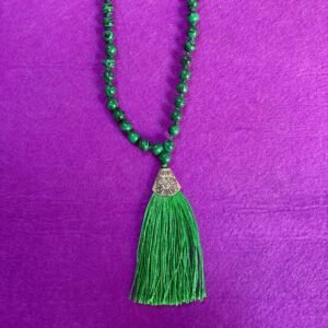 Japamala de Malaquita