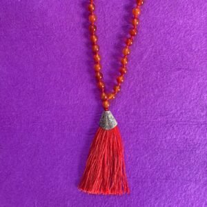 Japamala de Carneola