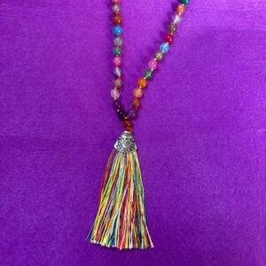 Japamala de Ágata multicolor