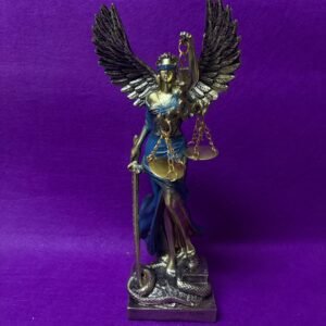 Diosa de la Justicia Azul