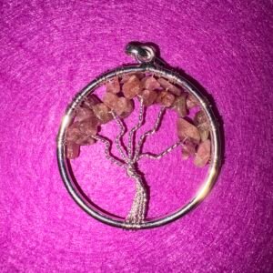 Árbol de la Vida de Turmalina Rosa