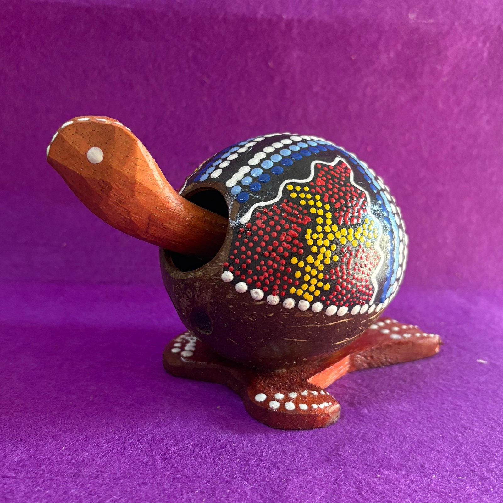 Tortuga de Madera Azul