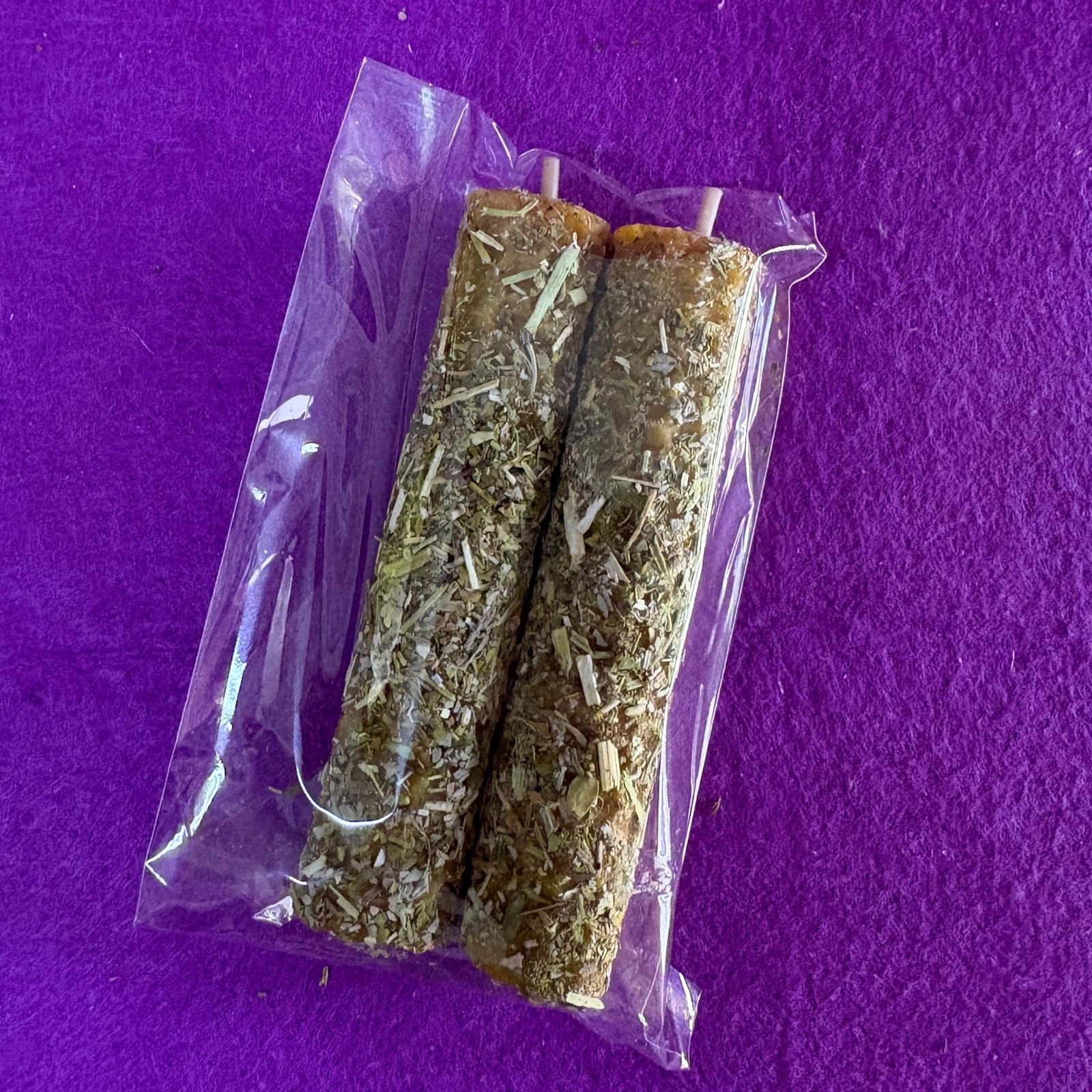 Set de 2 Velas de Salvia y Ruda