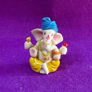Ganesha Turbante Azul (6,50 cm)