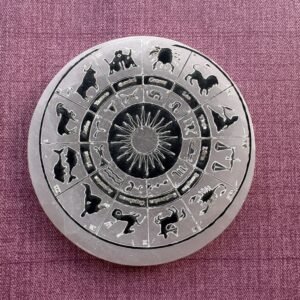 Selenita: Placa Signos del Zodiaco