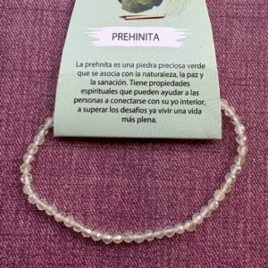 Pulsera Prehnita