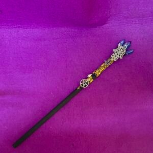 Varita Cuarzo Titanio (23 cm)