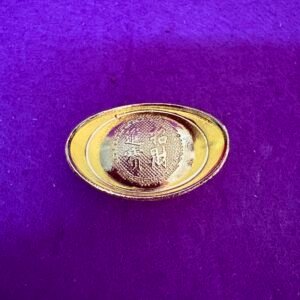 Lingote de Oro Feng Shui (3,50x1,50cm)