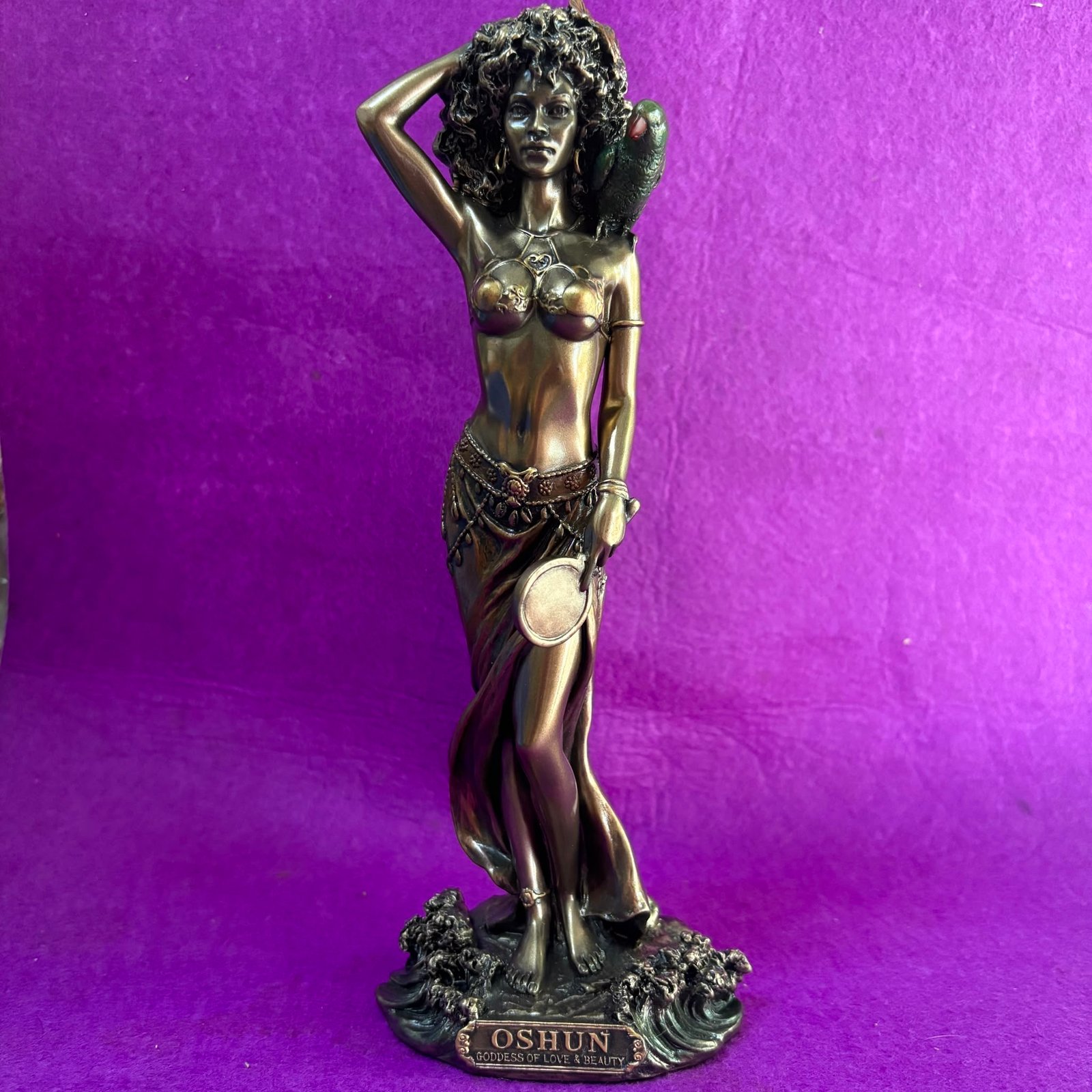 Figura de Oshún bronce (24 cm)