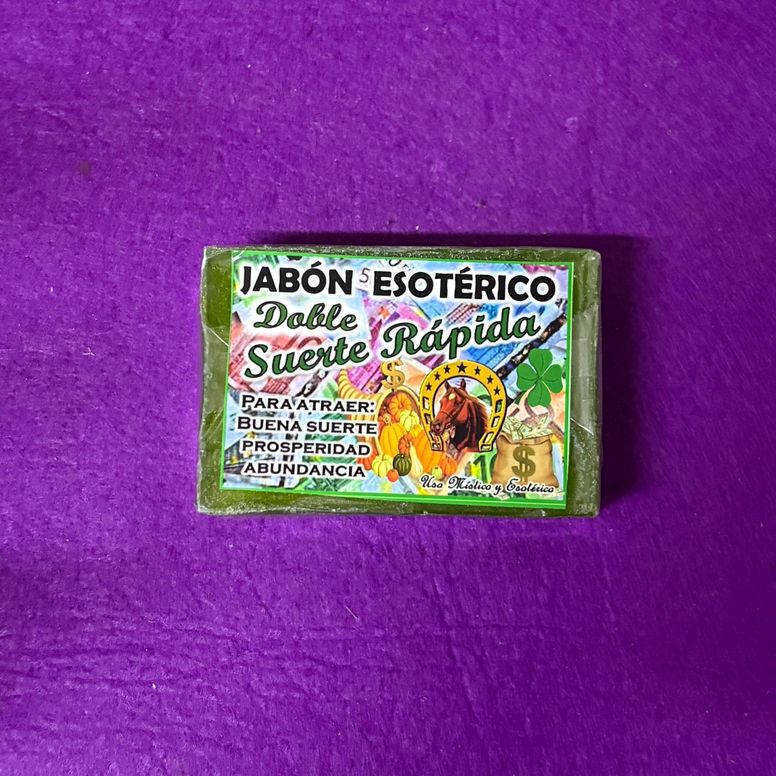 Jabón Esotérico "Doble Suerte Rápida"