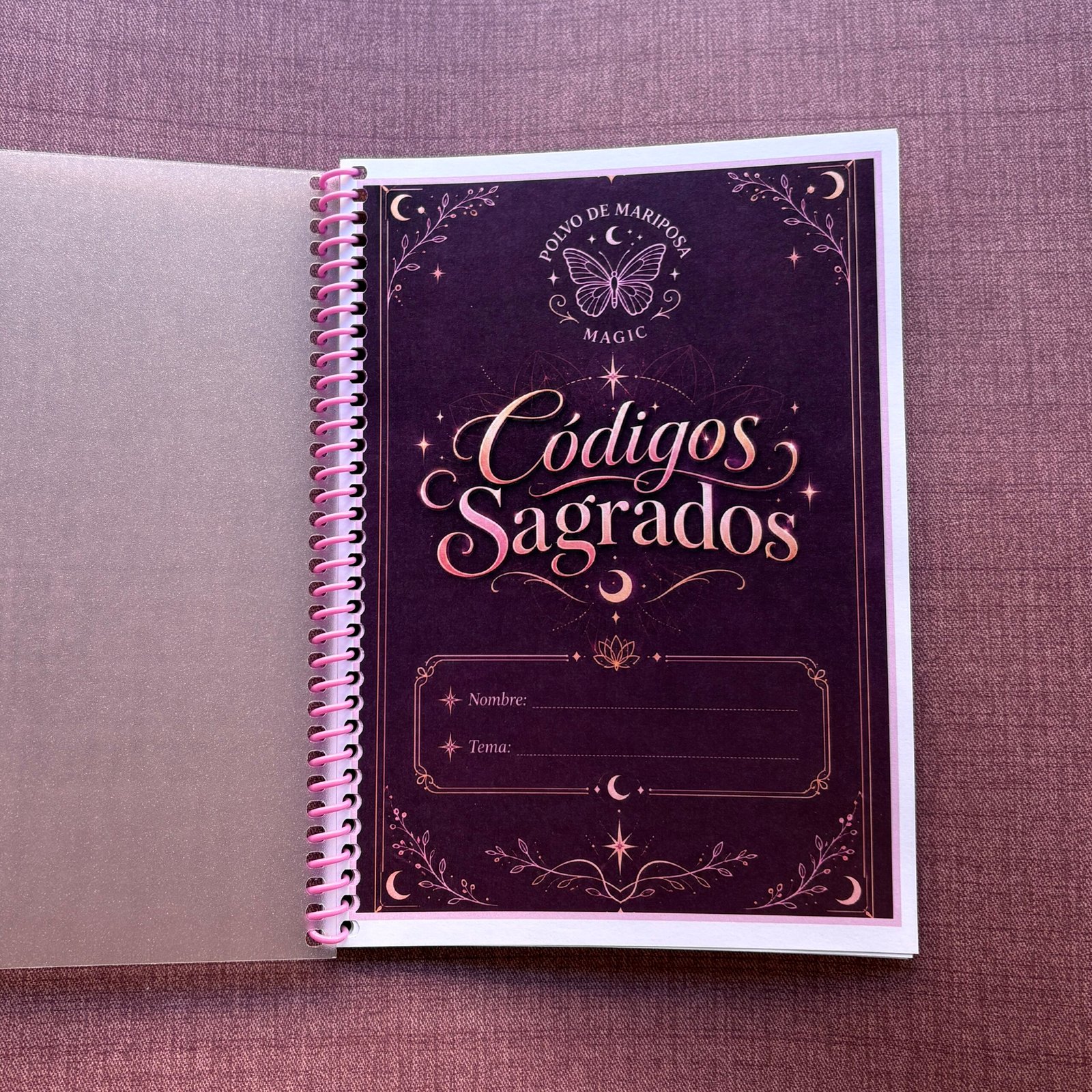 Libreta Códigos Sagrados