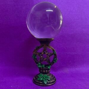 Soporte Bola de Cristal Tetragramatón (13 cm)