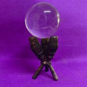 Soporte de Bola de Cristal de Escobas de Bruja (13cm)