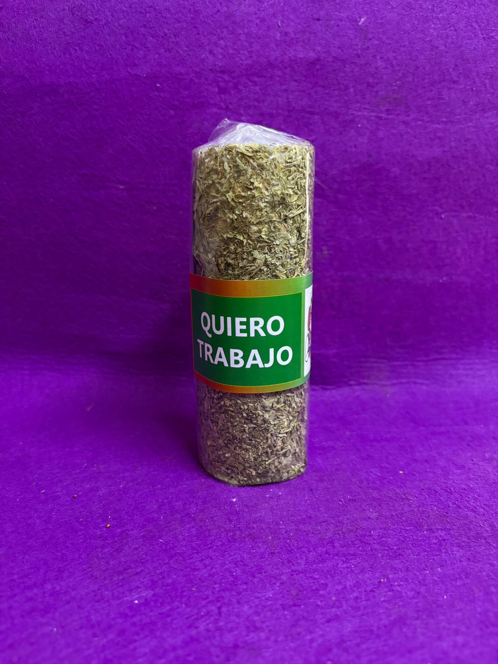 Velón "Quiero trabajo"
