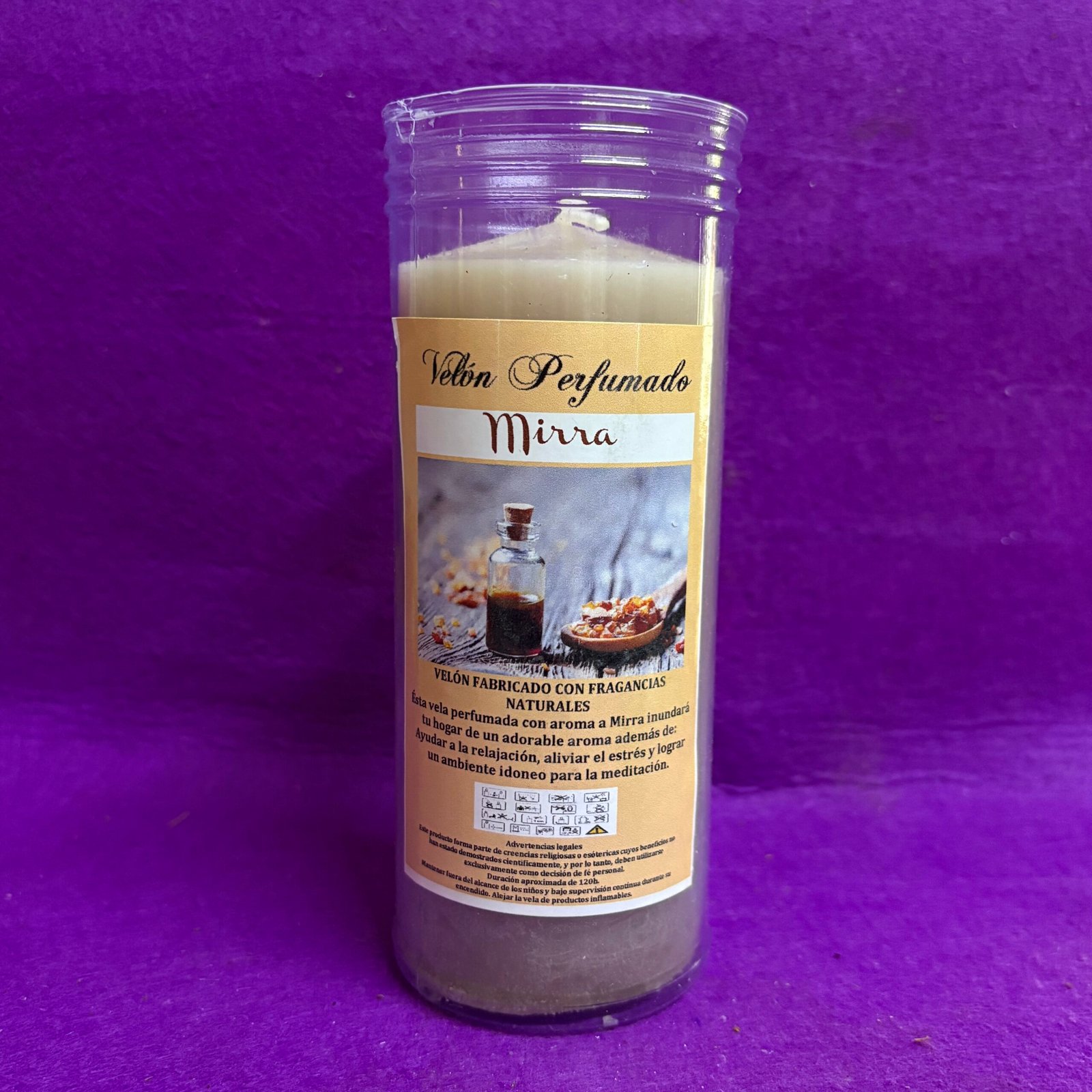 Velón Perfumado de Mirra